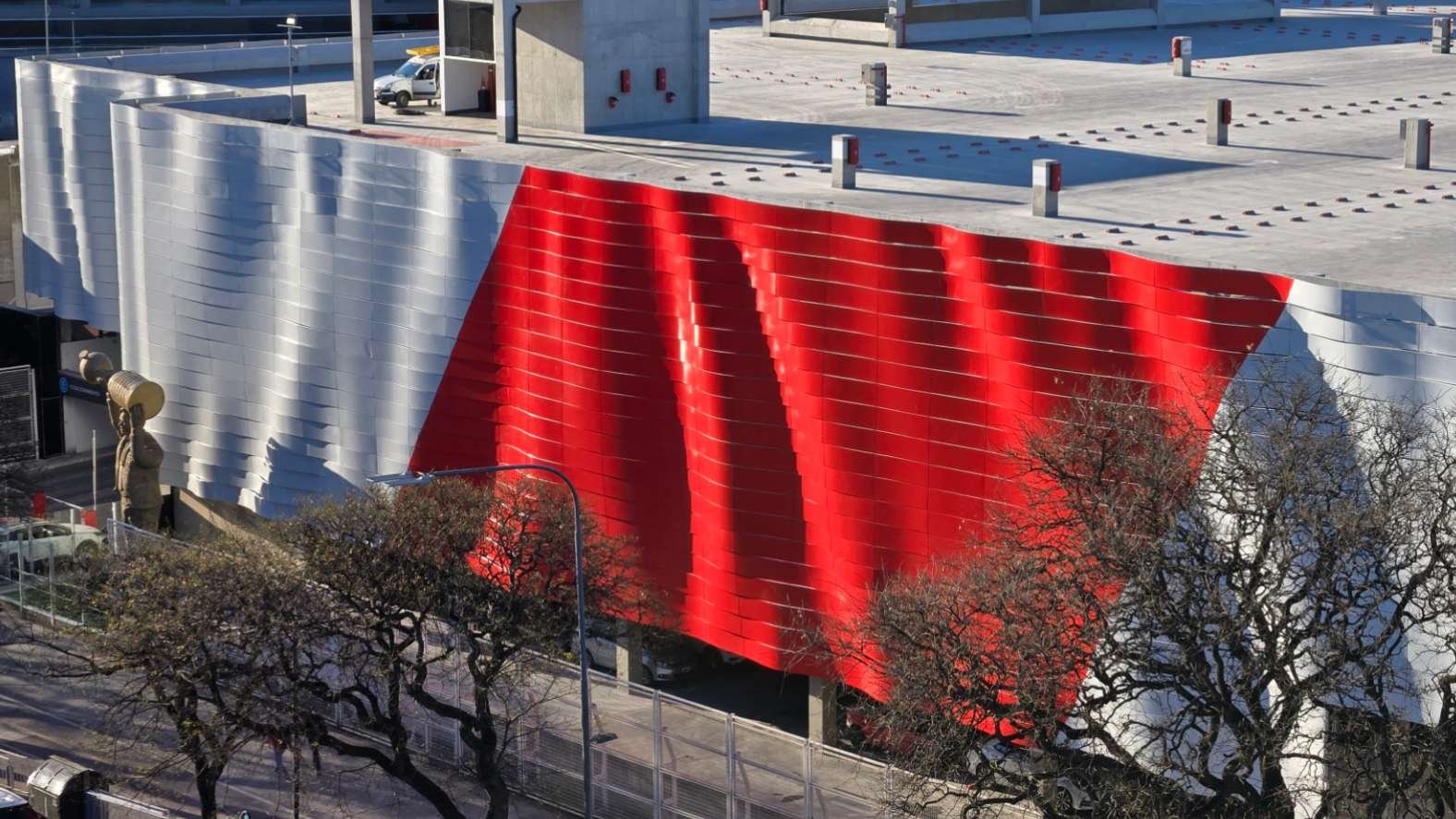 Club Atlético River Plate/Envolvente estacionamiento.